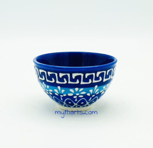 Myth Arts 08cm Footed Bowl Mediterranean - Image 1