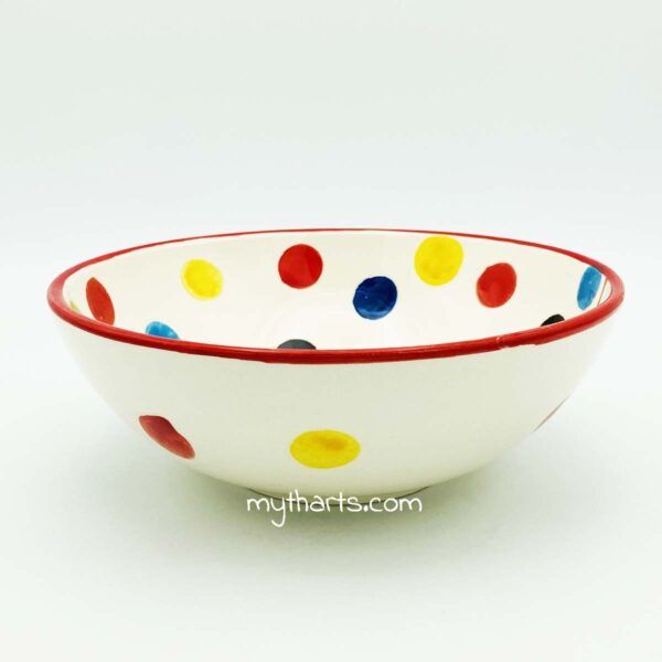 10114320-1 Myth Arts 20cm Classic Bowl Dots - Image 1