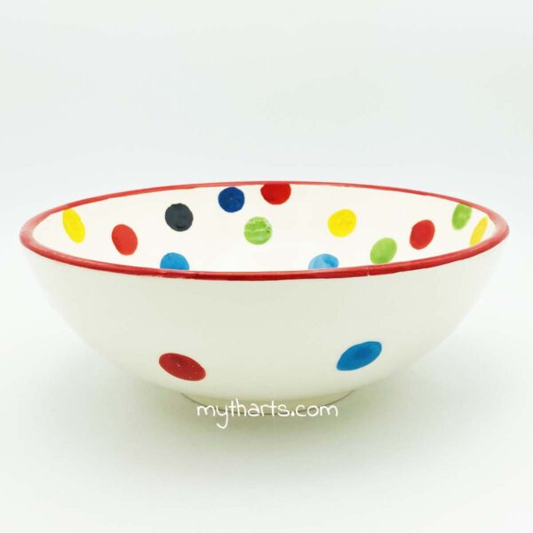 10114325-1 Myth Arts 25cm Classic Bowl Dots - Image 1