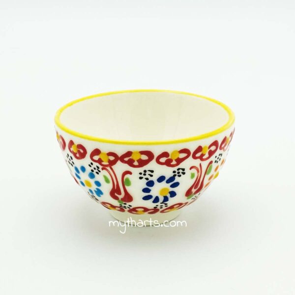 10210208-1 Myth Arts 08cm Footed Bowl Aegean - Image 1