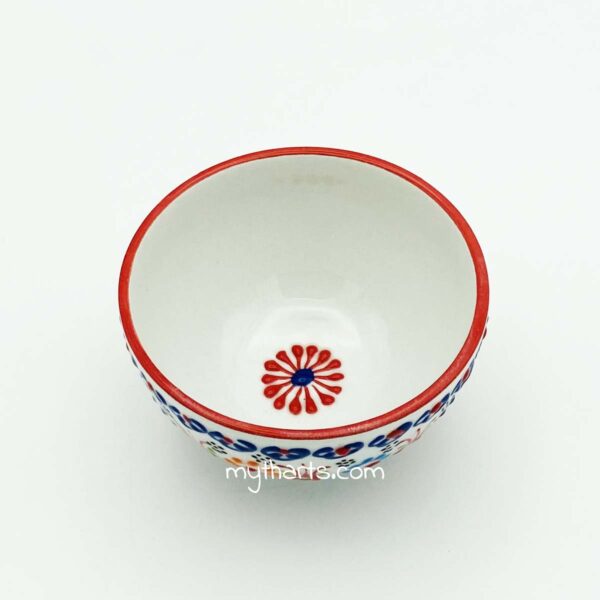 10210210-2 Myth Arts 10cm Footed Bowl Aegean - Image 2