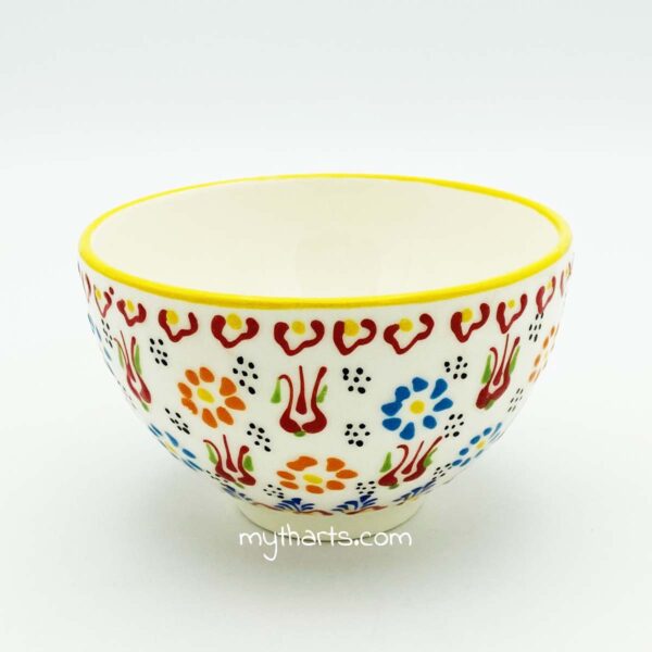 10210213-1 Myth Arts 13cm Footed Bowl Aegean - Image 1