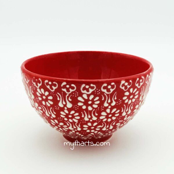 10210313-1 Myth Arts 13cm Footed Bowl Pastel - Image 1