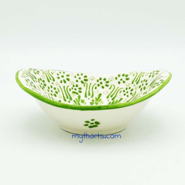 10313816-1 Myth Arts 16cm Gondola Bowl White Pastel - Image 1