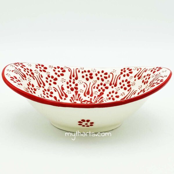 10313819-1 Myth Arts 19cm Gondola Bowl White Pastel - Image 1