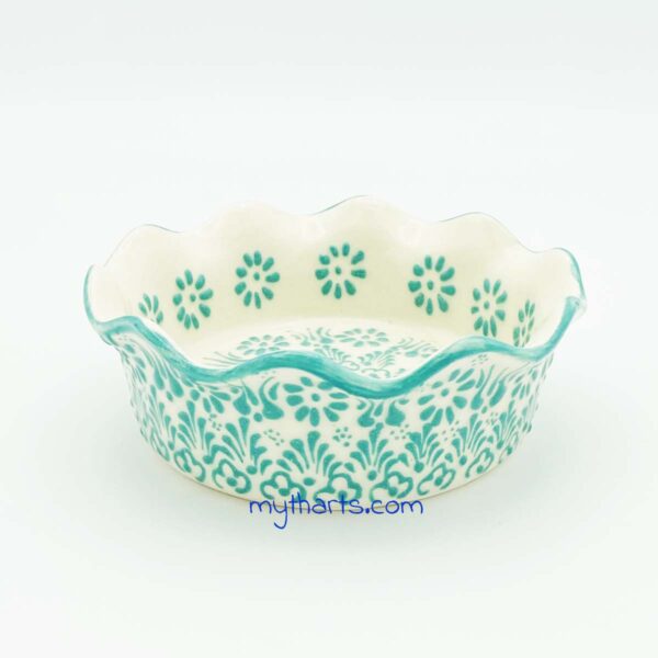 10413815-1 Myth Arts 15cm Tart Bowl White Pastel - Image 1