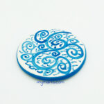 Myth Arts 10cm Round Coasters Pera - Image 2
