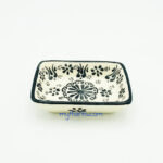 Myth Arts 11cm Rectangular Plate White Pastel