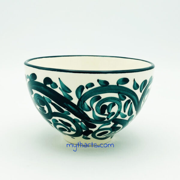 13cm footed bowl pera1 Myth Arts 13cm Footed Bowl Pera - Image 1