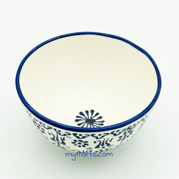 15cm footed bowl terspastel2 Myth Arts 15cm Footed Bowl White Pastel - Image 2