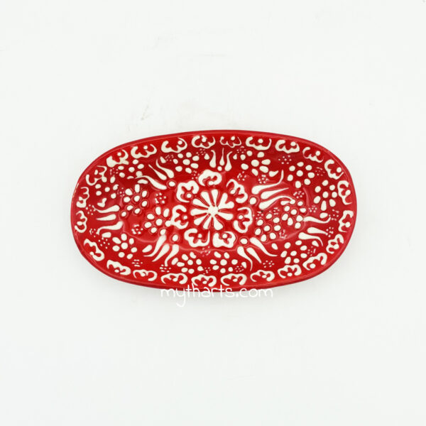 15cm kayık tabak pastel2 Myth Arts 15cm Sandal Plate Pastel - Image 2