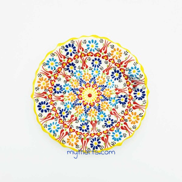 17610218-2 Myth Arts 18cm Ruffle Plate Aegean - Image 2