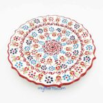 Myth Arts 25cm Ruffle Plate Aegean