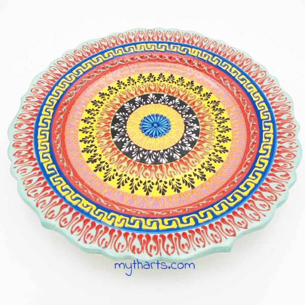17611530-1 Myth Arts 30 cm Ruffle Plate Dantel Special - Image 1