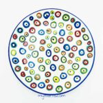 Myth Arts 27cm Serving Plate Multi Eye - Image 2