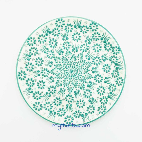 17713821-2 Myth Arts 21cm Serving Plate White Pastel - Image 2