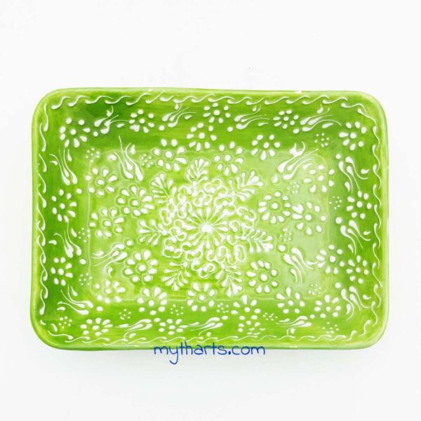17810319-2 Myth Arts 19cm Rectangular Plate Pastel - Image 2