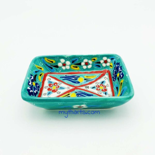 17810513-1 Myth Arts 13cm Rectangular Plate Relief - Image 1