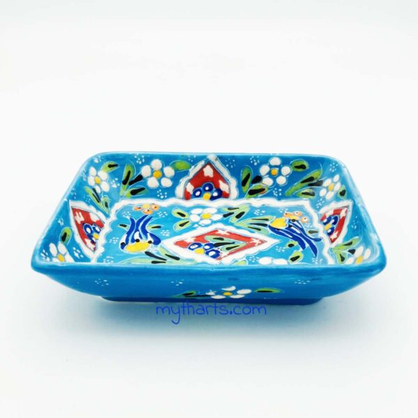 17810516-1 Myth Arts 16cm Rectangular Plate Relief - Image 1