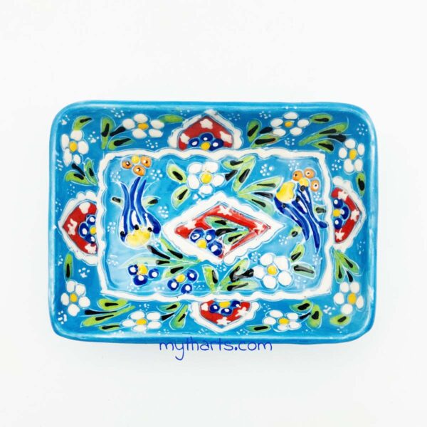 17810516-2 Myth Arts 16cm Rectangular Plate Relief - Image 2