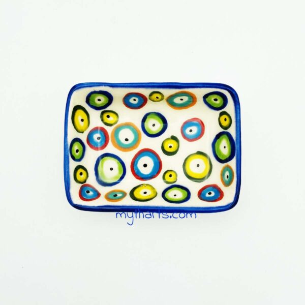 Myth Arts 11cm Rectangular Plate Multi Eye - Image 2