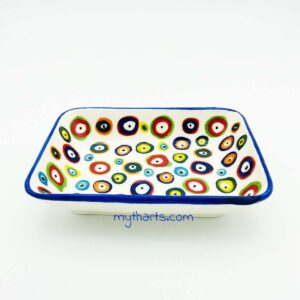 Myth Arts 16cm Rectangular Plate Multi Eye