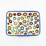 Myth Arts 16cm Rectangular Plate Multi Eye - Image 2