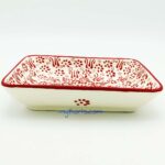 Myth Arts 19cm Rectangular Plate White Pastel