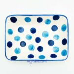Myth Arts 19cm Rectangular Plate Dots - Image 2