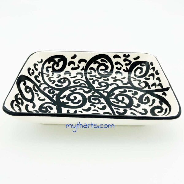 17814619-1 Myth Arts 19cm Rectangular Plate Pera - Image 1