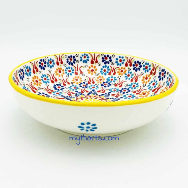 18210223-1 Myth Arts 23cm Pasta Plate Aegean - Image 1