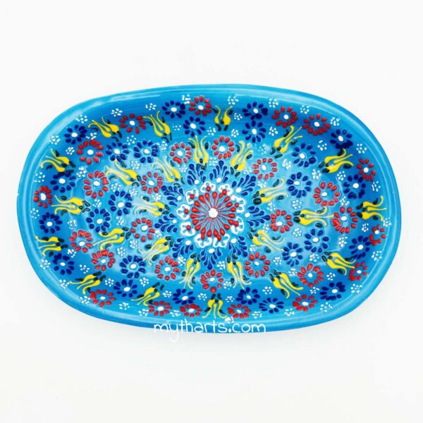 18510126-2 Myth Arts 26cm Oval Plate Dantel - Image 2