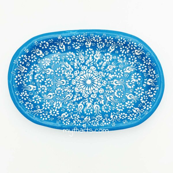 18510326-2 Myth Arts 26cm Oval Plate Pastel - Image 2