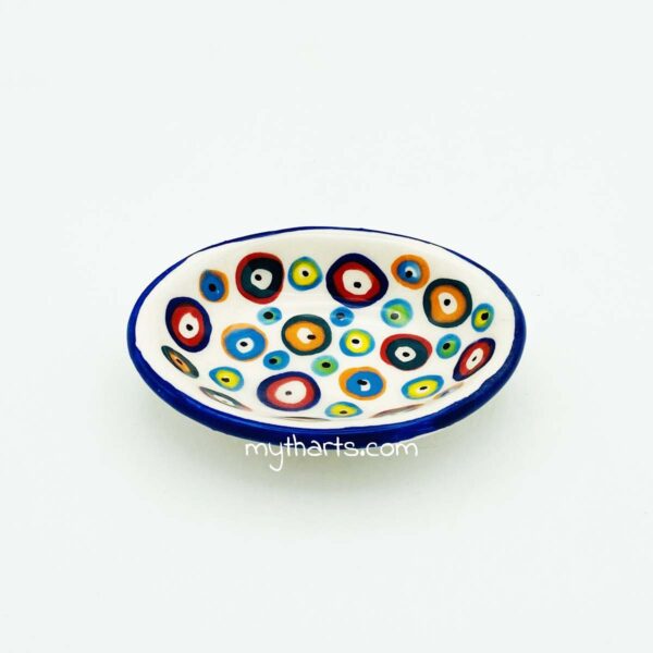 Myth Arts 11cm Oval Plate Multi Eye - Image 1