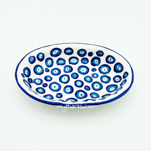 Myth Arts 20cm Oval Plate Multi Eye - Image 1
