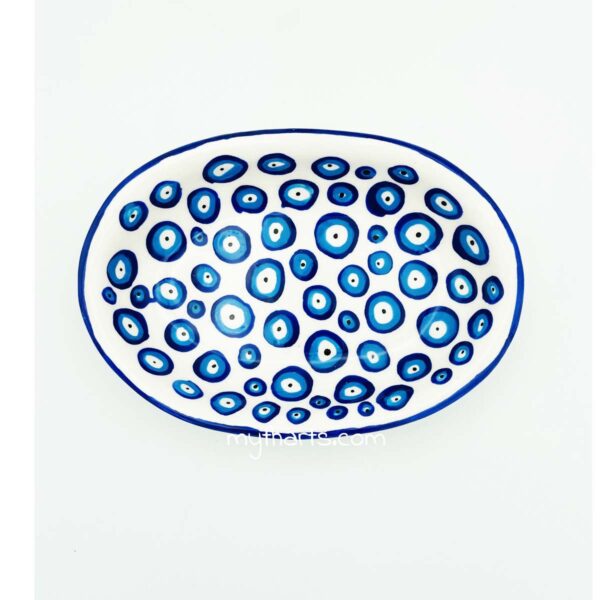 Myth Arts 20cm Oval Plate Multi Eye - Image 2