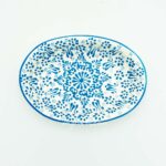 Myth Arts 20cm Oval Plate White Pastel - Image 2