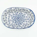 Myth Arts 26cm Oval Plate White Pastel - Image 2