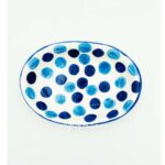 Myth Arts 20cm Oval Plate Dots - Image 2