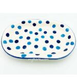 Myth Arts 40cm Oval Plate Dots