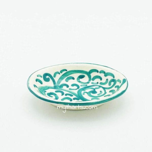 18514611-1 Myth Arts 11cm Oval Plate Pera - Image 1
