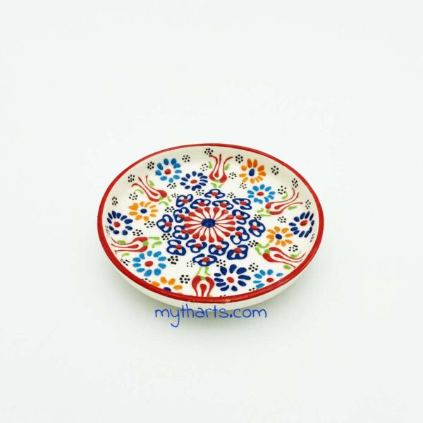 18710212-1 Myth Arts 12cm Camper Plate Aegean - Image 1