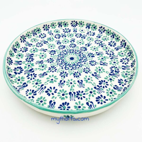 18710227-1 Myth Arts 27cm Camper Plate Aegean - Image 1
