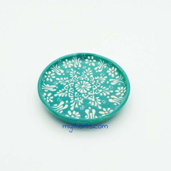 18710312-1 Myth Arts 12cm Camper Plate Pastel - Image 1