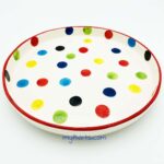 Myth Arts 27cm Camper Plate Dots