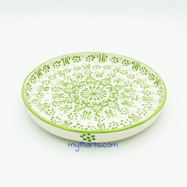 Myth Arts 21cm Camper Plate White Pastel - Image 1