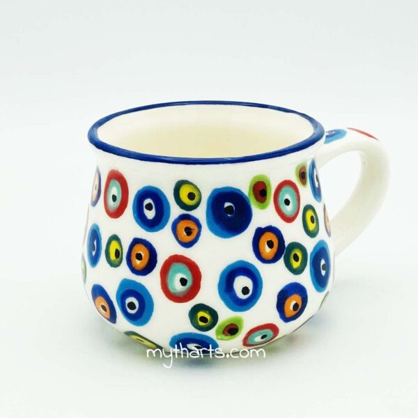 25713400-1 Myth Arts Farmer Mug 480cc Multi Eye - Image 1