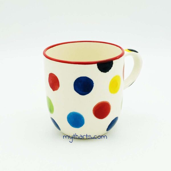 26814300-1 Myth Arts Oval Mug Dots - Image 1