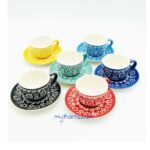 Myth Arts 12pcs Coffee Set Pastel - Image 2
