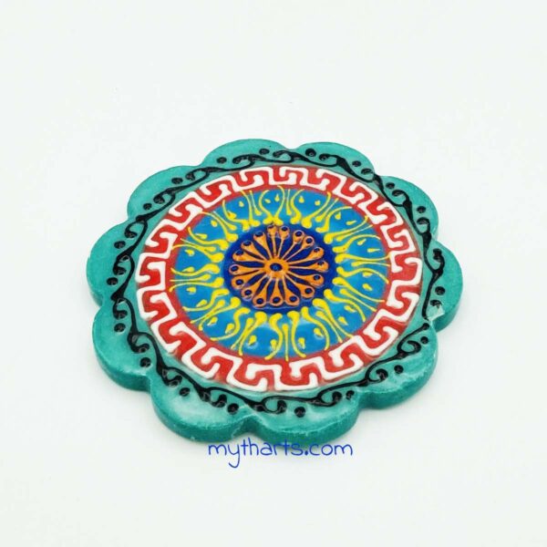 Myth Arts 10cm Floral Coasters Dantel Special - Image 2